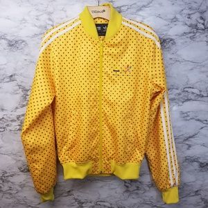 pharrell williams adidas jacket yellow